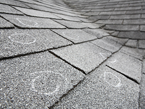 Storm Damaged Roof Gladstone MO Missouri 1