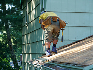 Storm damaged roof Overland Park KS Kansas 2