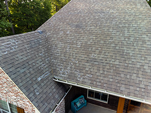 Hail Damaged Roof