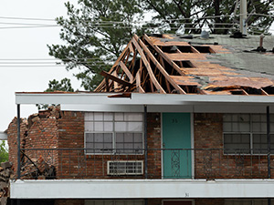 Storm Damaged Roof1
