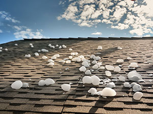 Hail Damaged Roof1